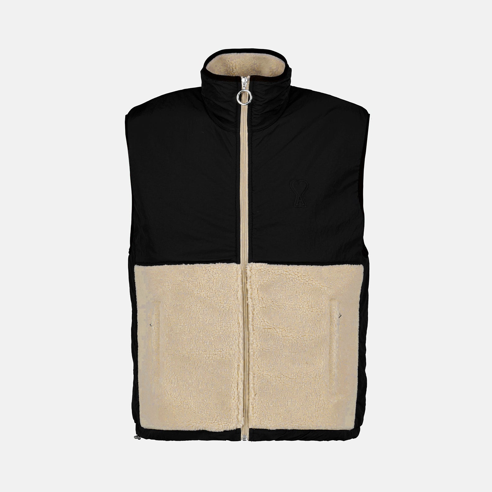 Veste sans manche en sherpa