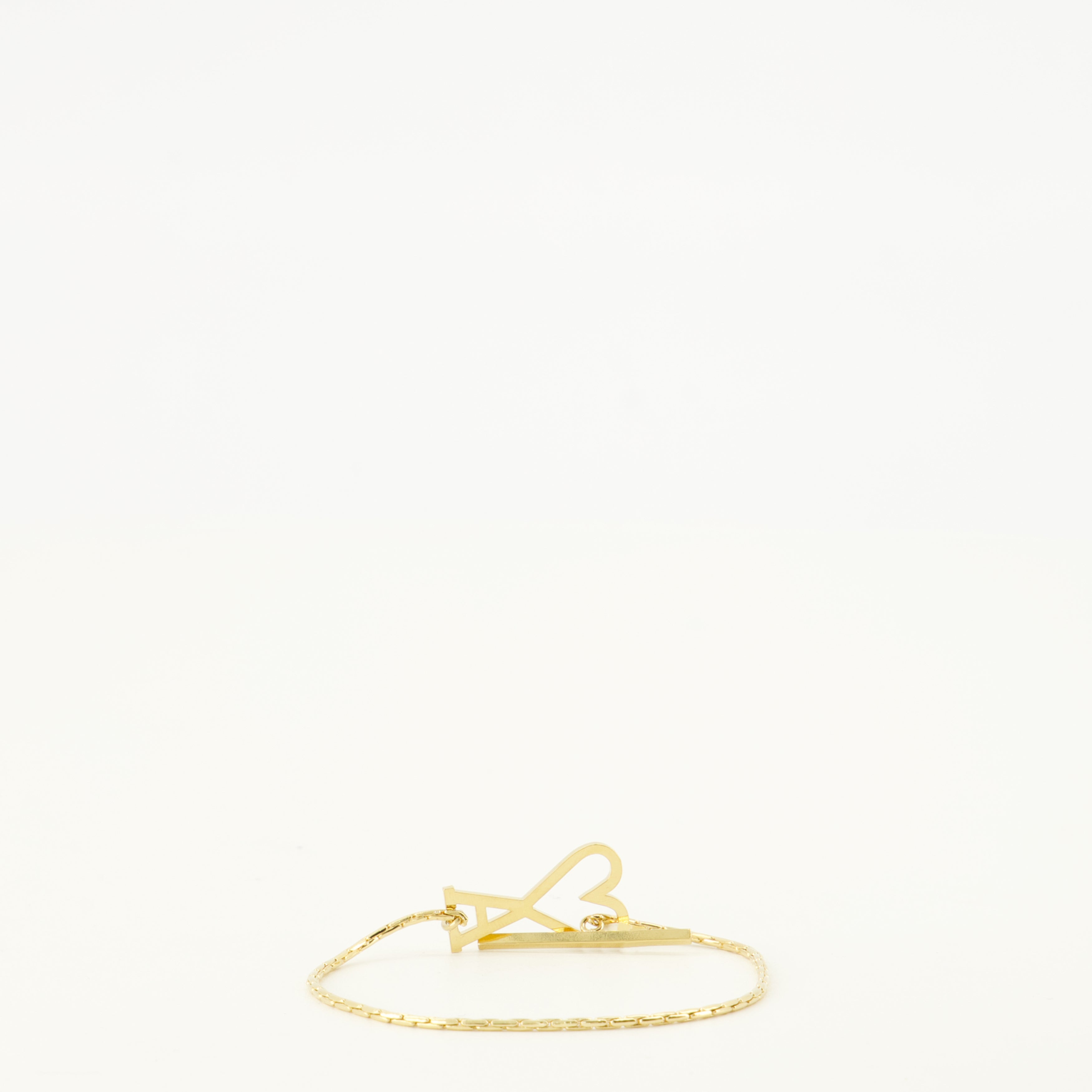 Jewelry Chain bracelet Ami PARIS Gold Unisex