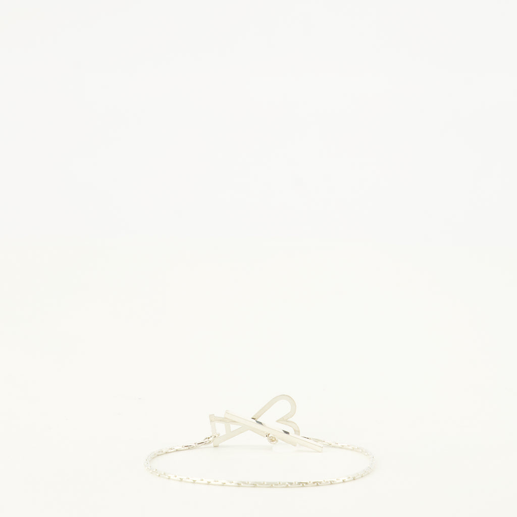 Schmuck Bracelet chaîne Ami PARIS Silber Unisex