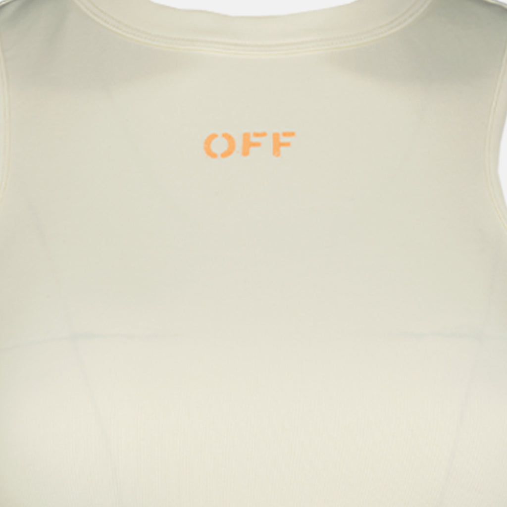 드레스 오프 드레스 Off-White 베이지 Femme