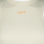 드레스 오프 드레스 Off-White 베이지 Femme
