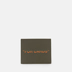 Petite maroquinerie Porte-cartes 'For Cards' Off-White Vert Homme