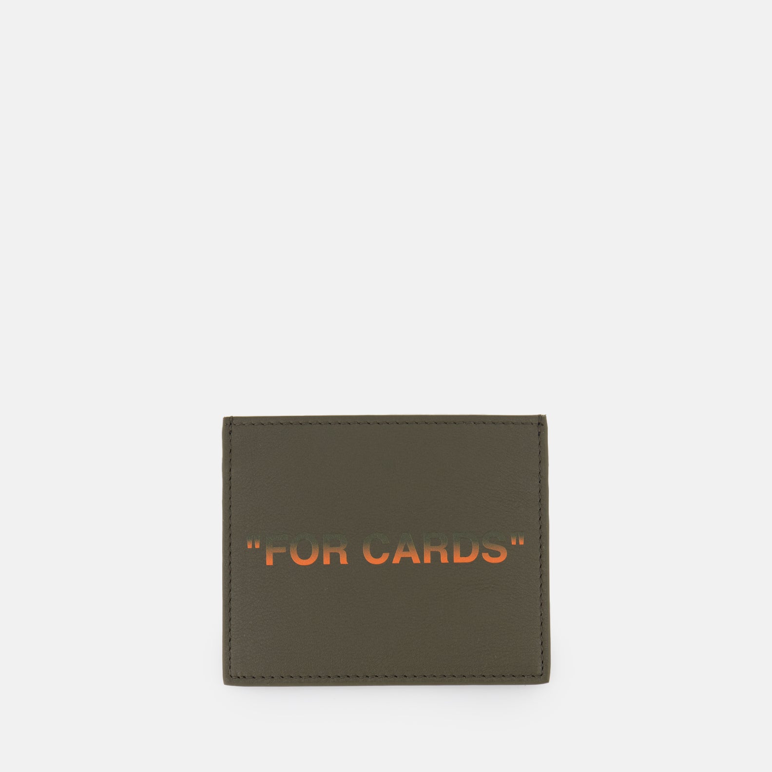 Petite maroquinerie Porte-cartes 'For Cards' Off-White Vert Homme