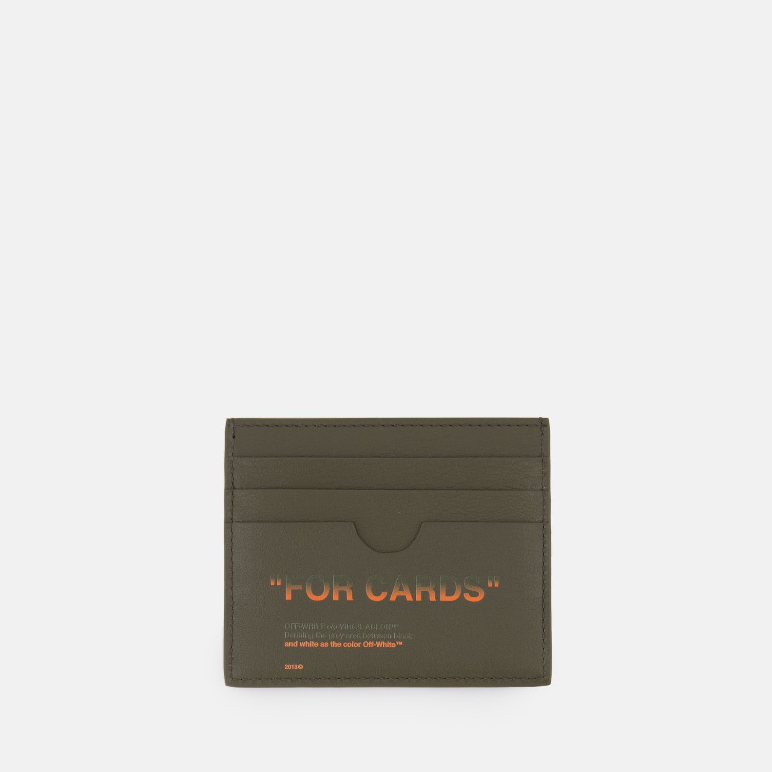 Petite maroquinerie Porte-cartes 'For Cards' Off-White Vert Homme
