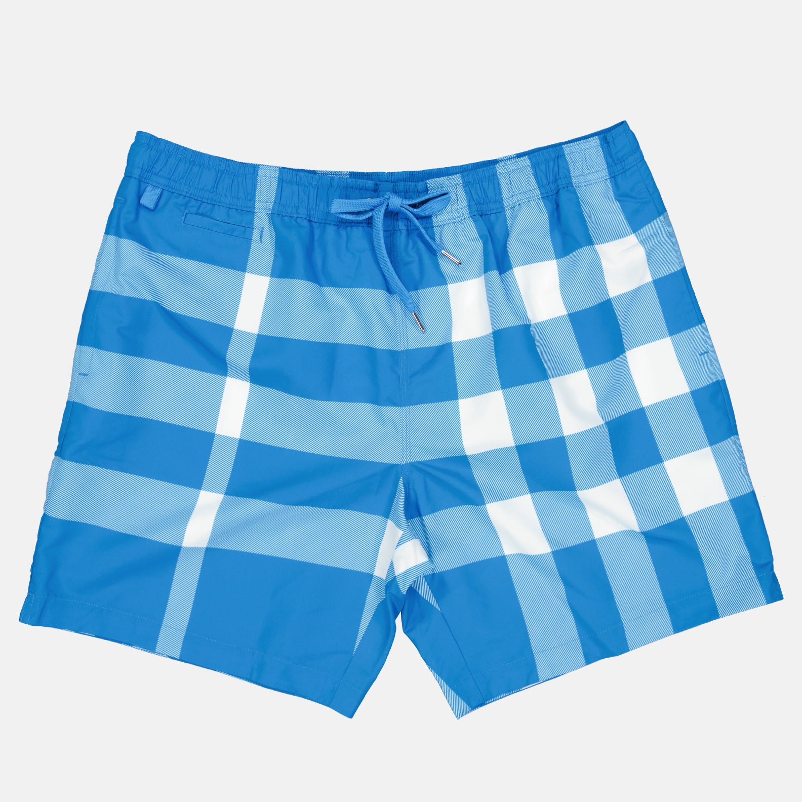 Beachwear Maillot de bain à carreaux Burberry Bleu Homme