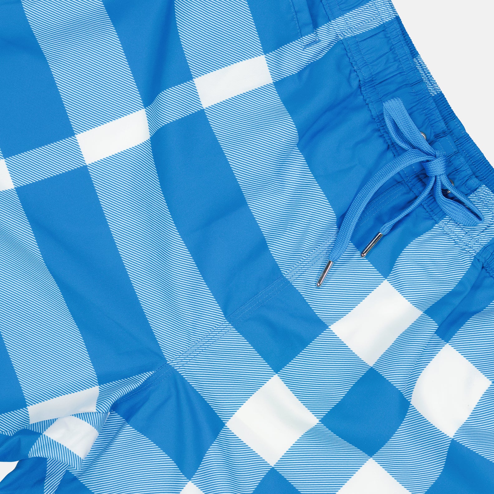 Beachwear Maillot de bain à carreaux Burberry Bleu Homme