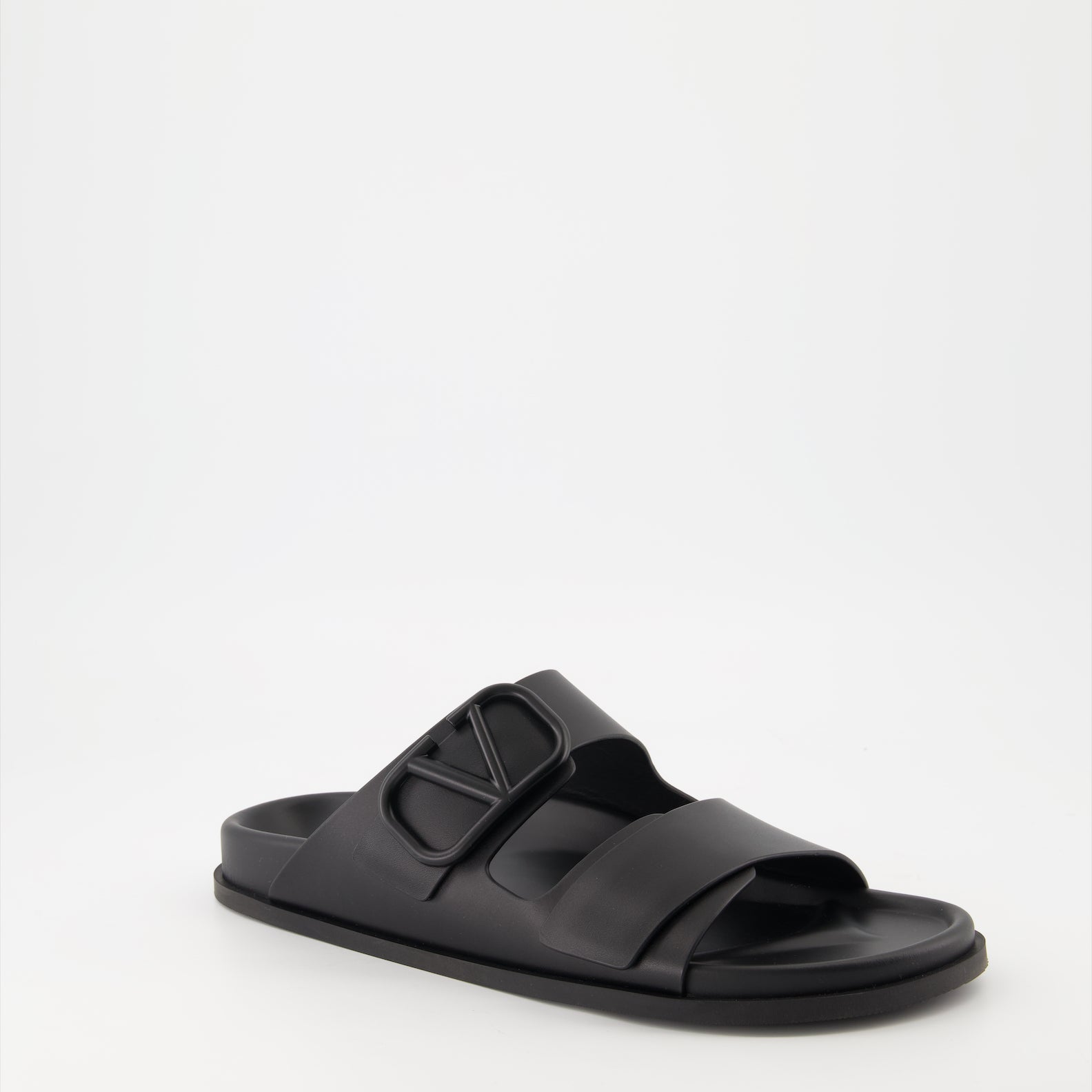 Scarpe aperte Sandales VLogo Valentino Garavani Nero Homme