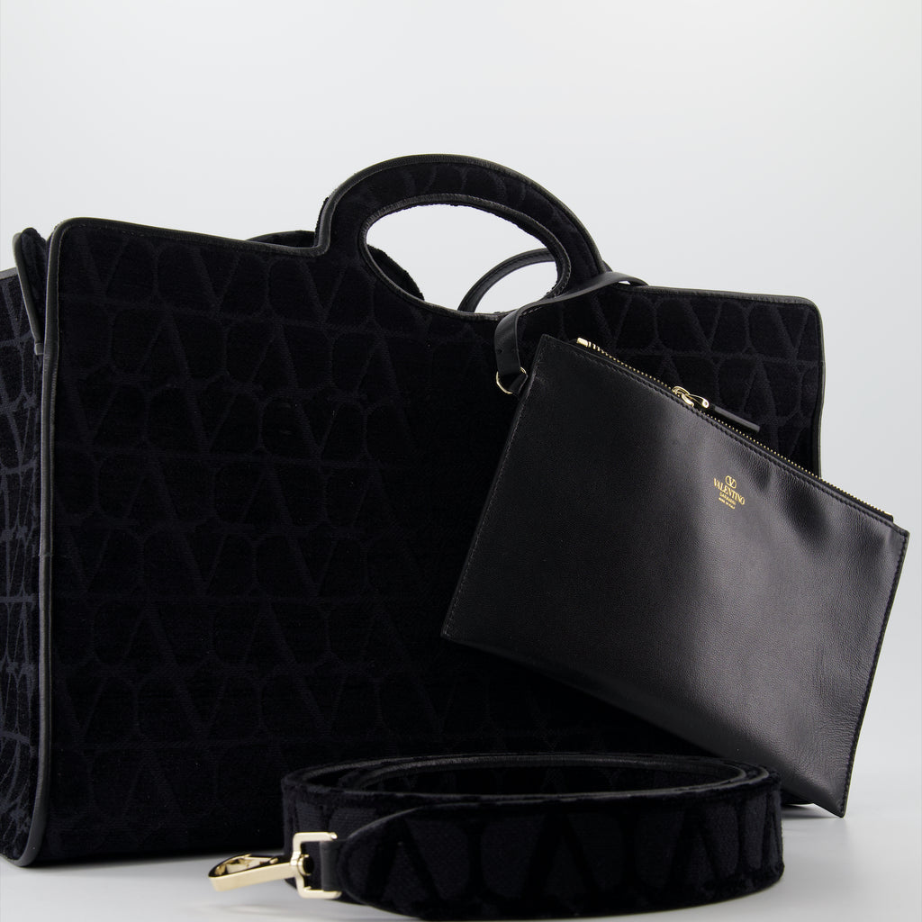 Sacs cabas Sac Le Troisième Valentino Garavani Noir Homme