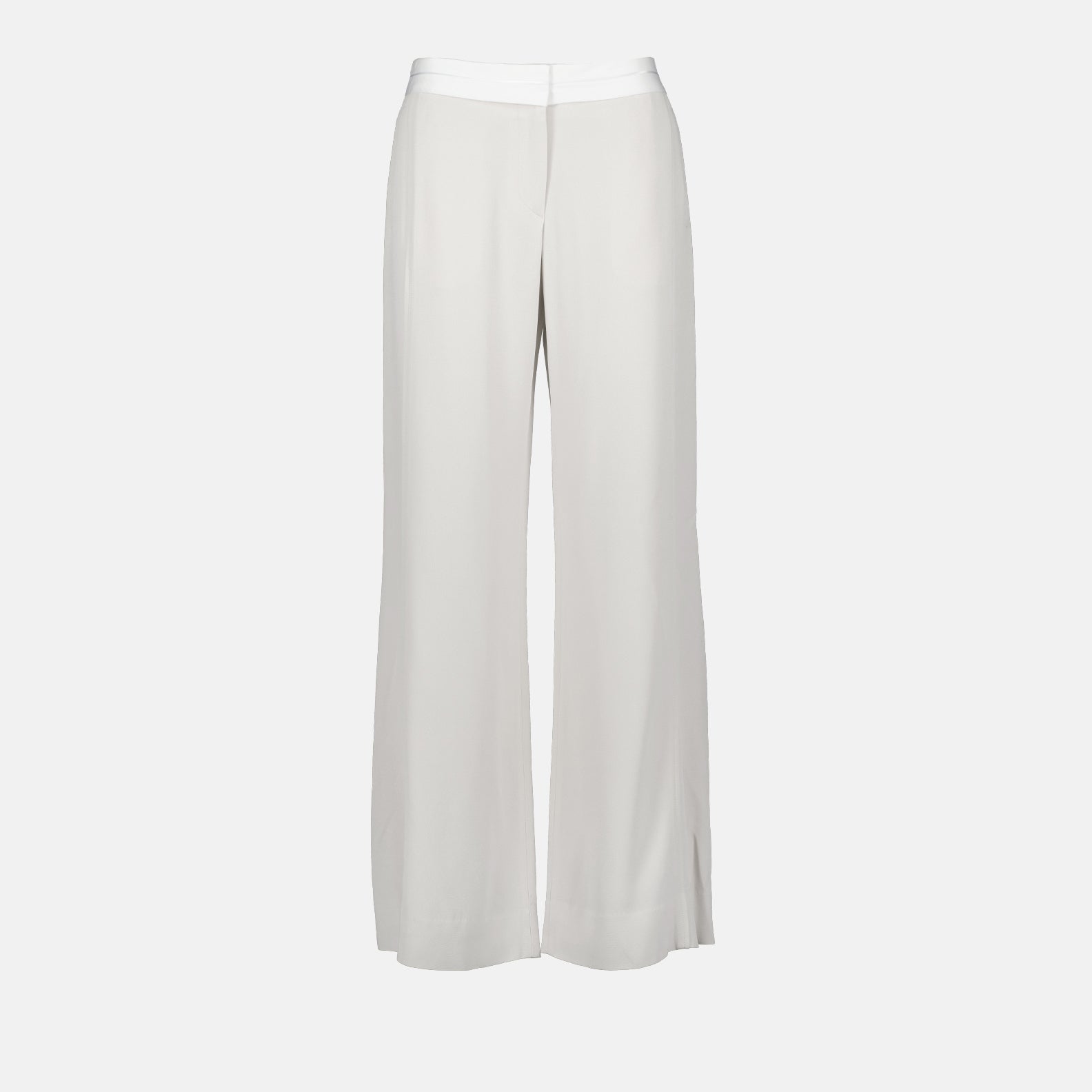 Pantalones Pantalon à pinces Victoria Beckham Blanco Femme
