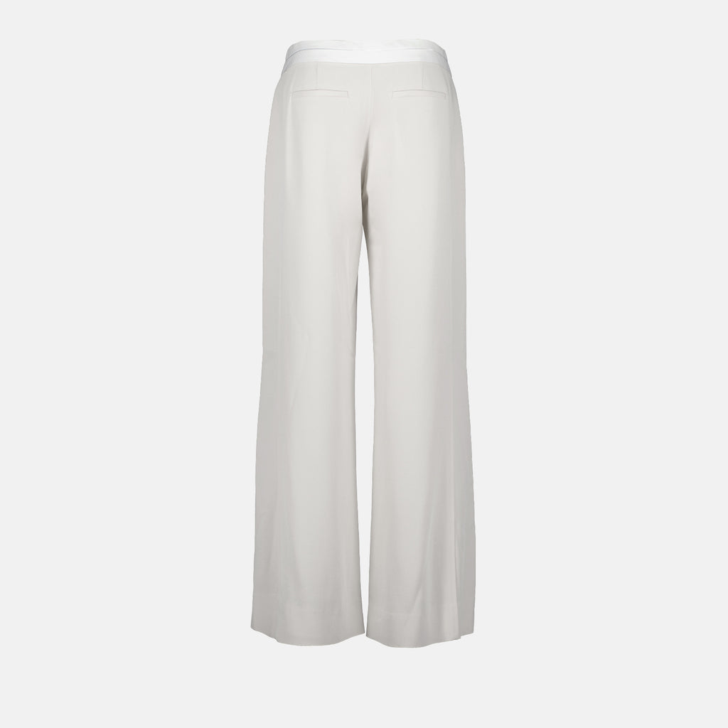 Pants Pleated pants Victoria Beckham White Women