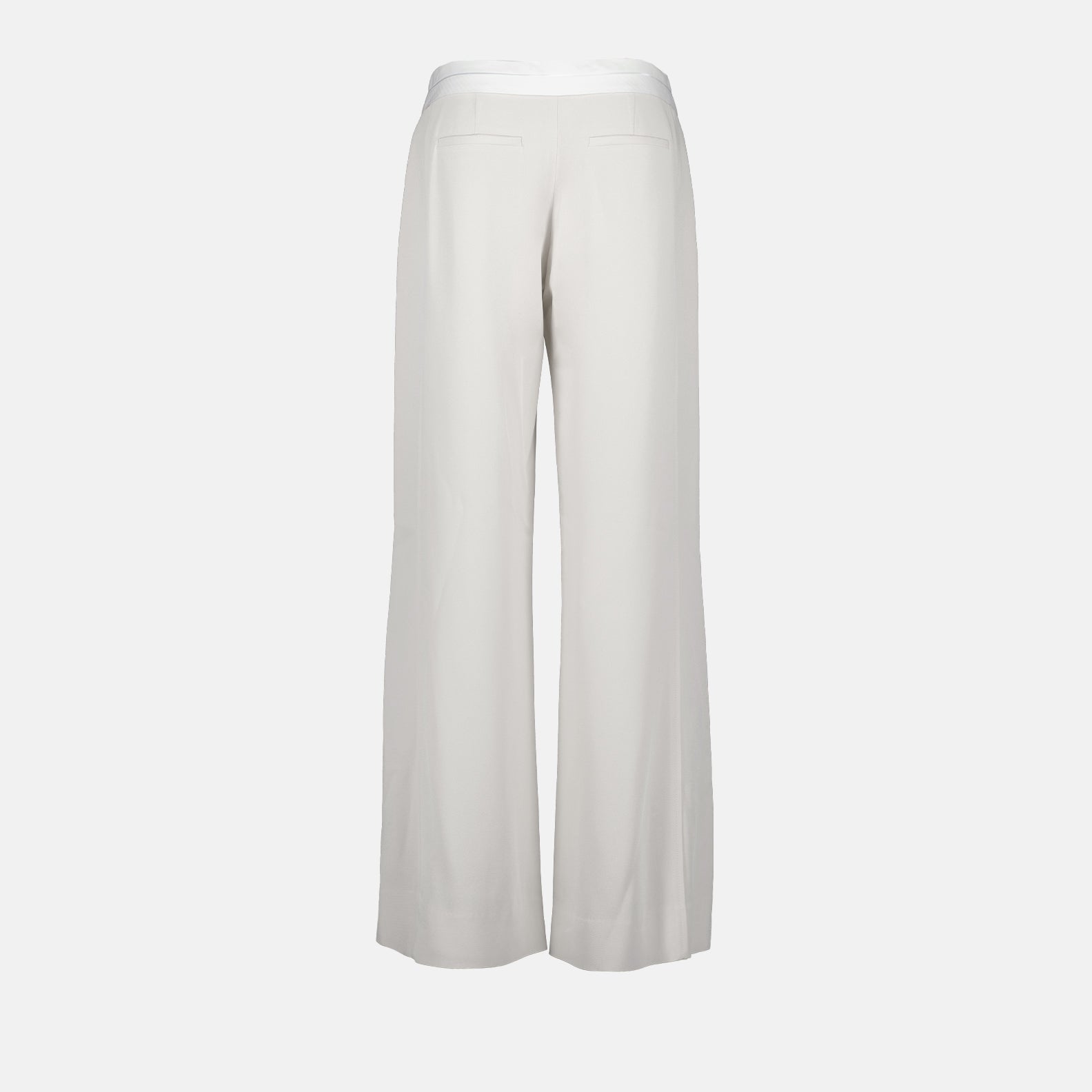 Pantalones Pantalon à pinces Victoria Beckham Blanco Femme