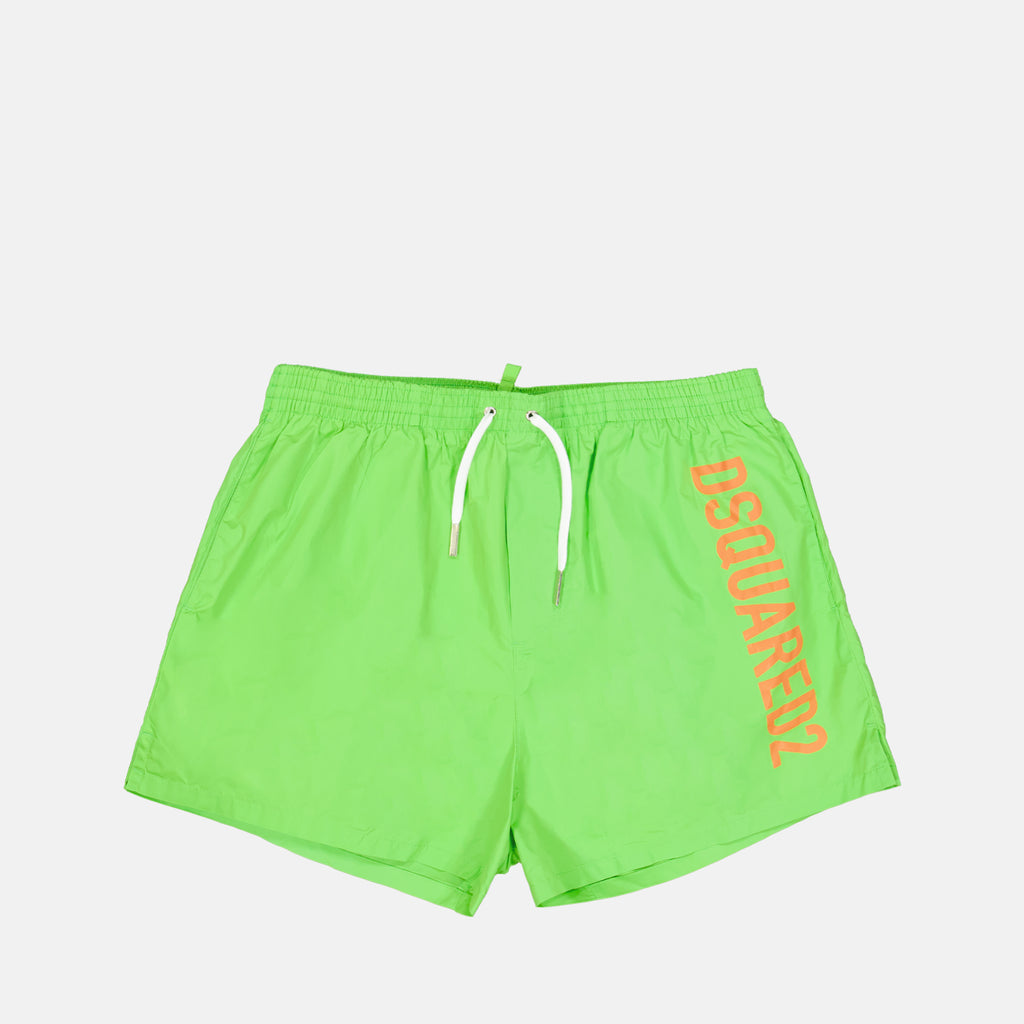 Strandmode Short de bain à logo Dsquared2 Grün Homme