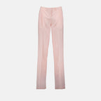 Pantalones Pantalones con Pliegues Coperni Rosa Femme