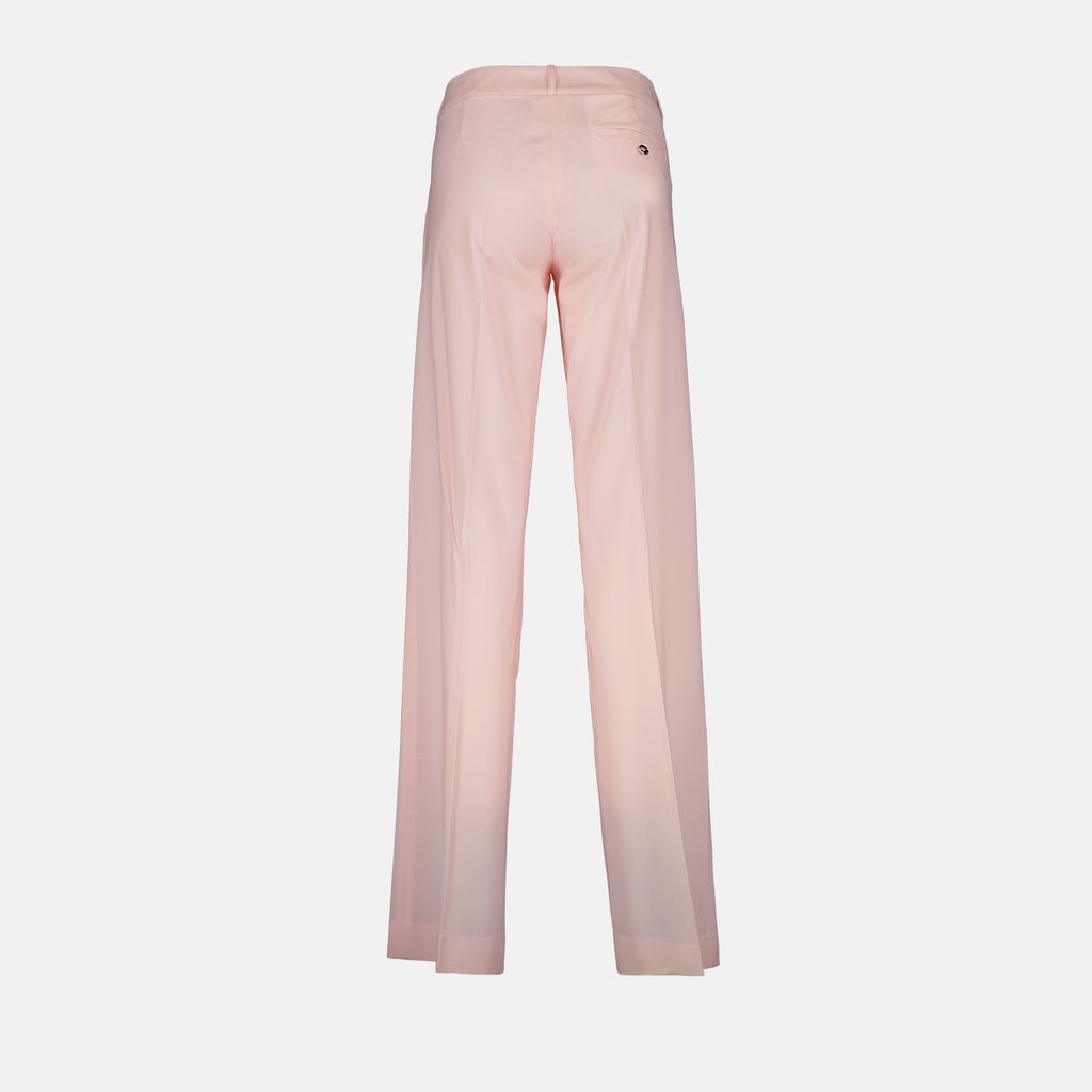 Pantalones Pantalones con Pliegues Coperni Rosa Femme