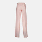 Pantalones Pantalones con Pliegues Coperni Rosa Femme