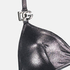 Moda de playa Bikini argenté Dolce & Gabbana Plata Femme