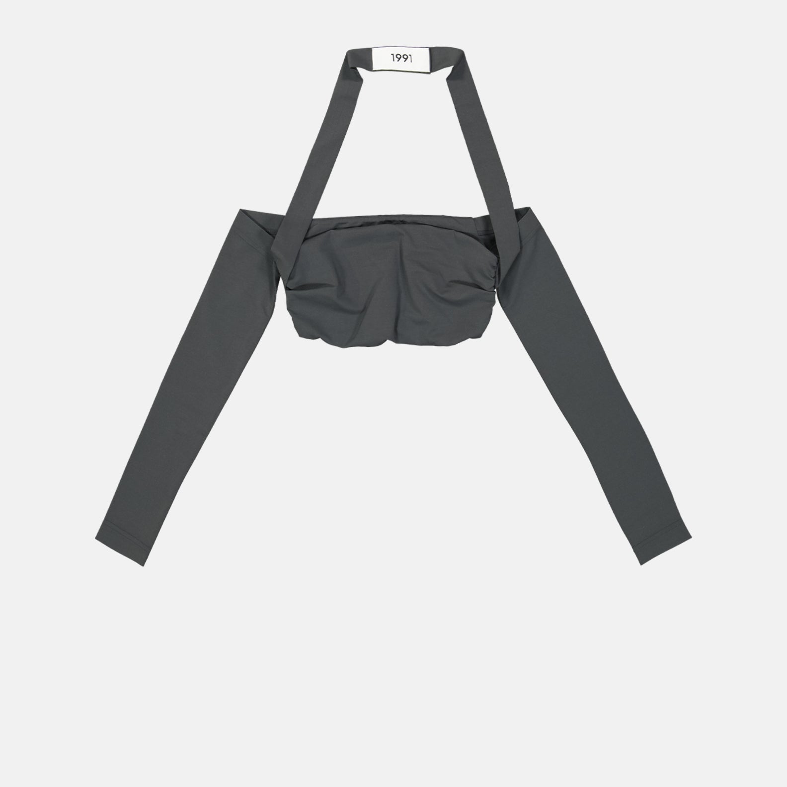 Top with crossed straps