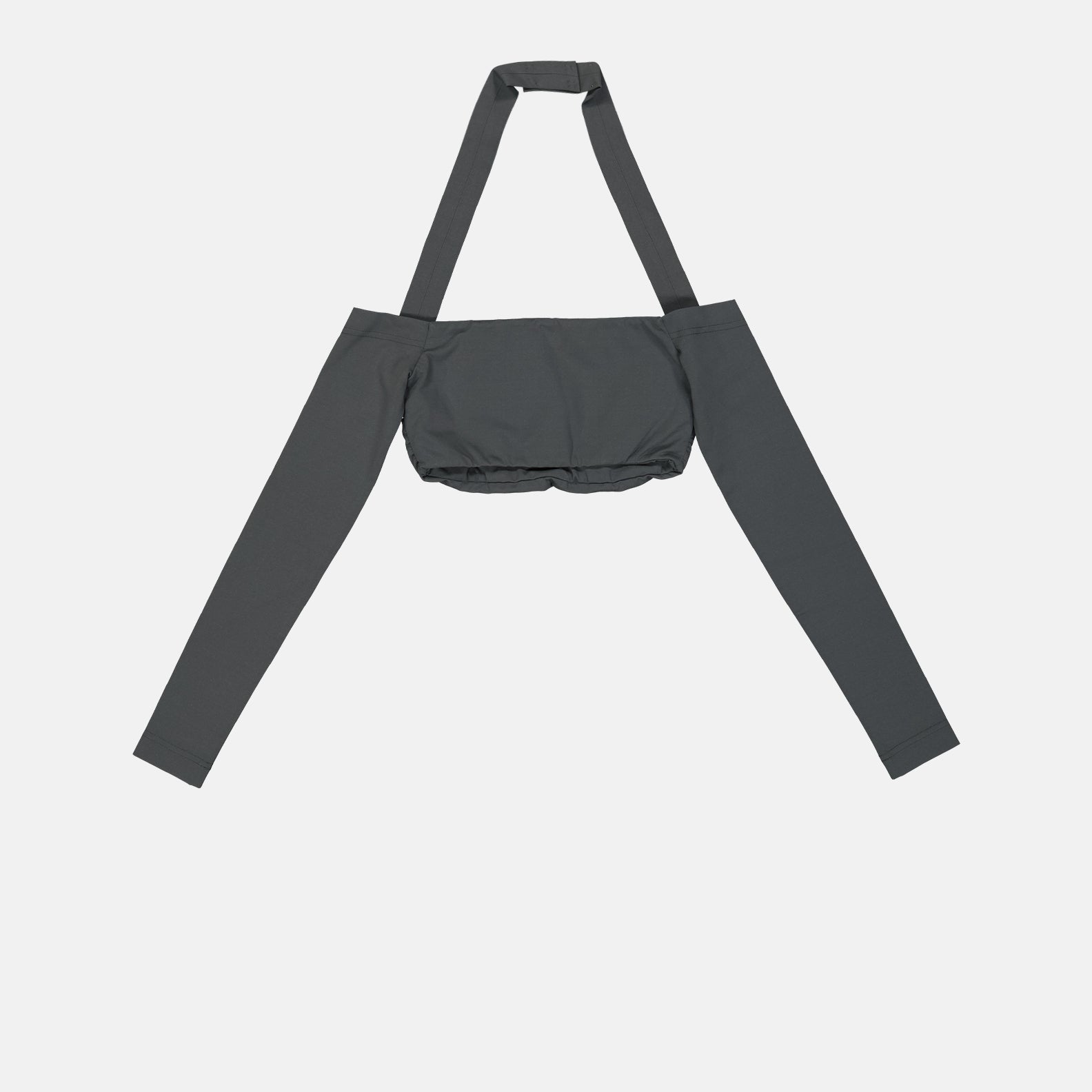 Tops Top with crossed straps Dolce & Gabbana Gray Women