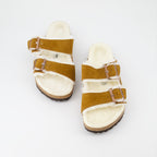 Scarpe aperte Pantofole Arizona Birkenstock Marrone Homme