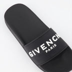 Scarpe aperte Infradito con Logo Givenchy Nero Femme