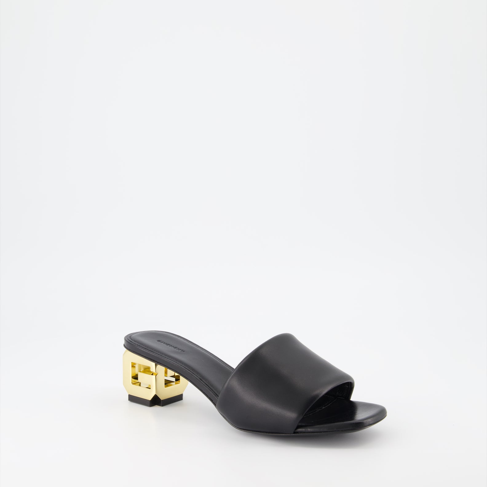 Chaussures ouvertes Mules à logo Givenchy Noir Femme