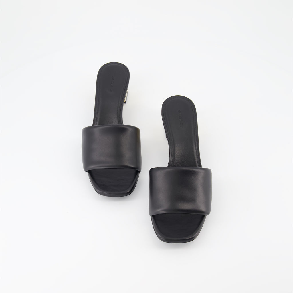 Chaussures ouvertes Mules à logo Givenchy Noir Femme