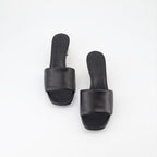 Chaussures ouvertes Mules à logo Givenchy Noir Femme