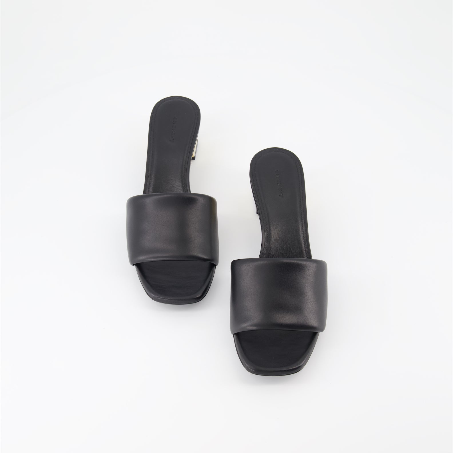 Chaussures ouvertes Mules à logo Givenchy Noir Femme