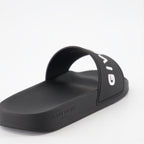 Scarpe aperte Infradito con logo Givenchy Nero Homme