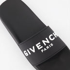 Scarpe aperte Infradito con logo Givenchy Nero Homme