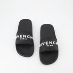 Scarpe aperte Infradito con logo Givenchy Nero Homme