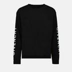 T-shirts Pull à logos Givenchy Noir Homme