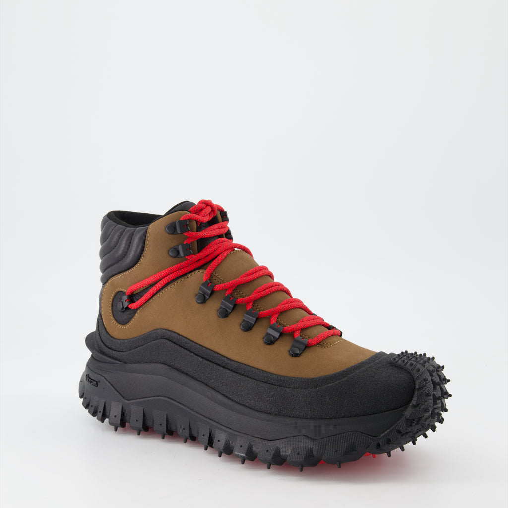 Baskets Bottines Trailgrip Moncler Marron Homme