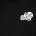 T-shirts T-shirt à double logo Moncler Noir Homme