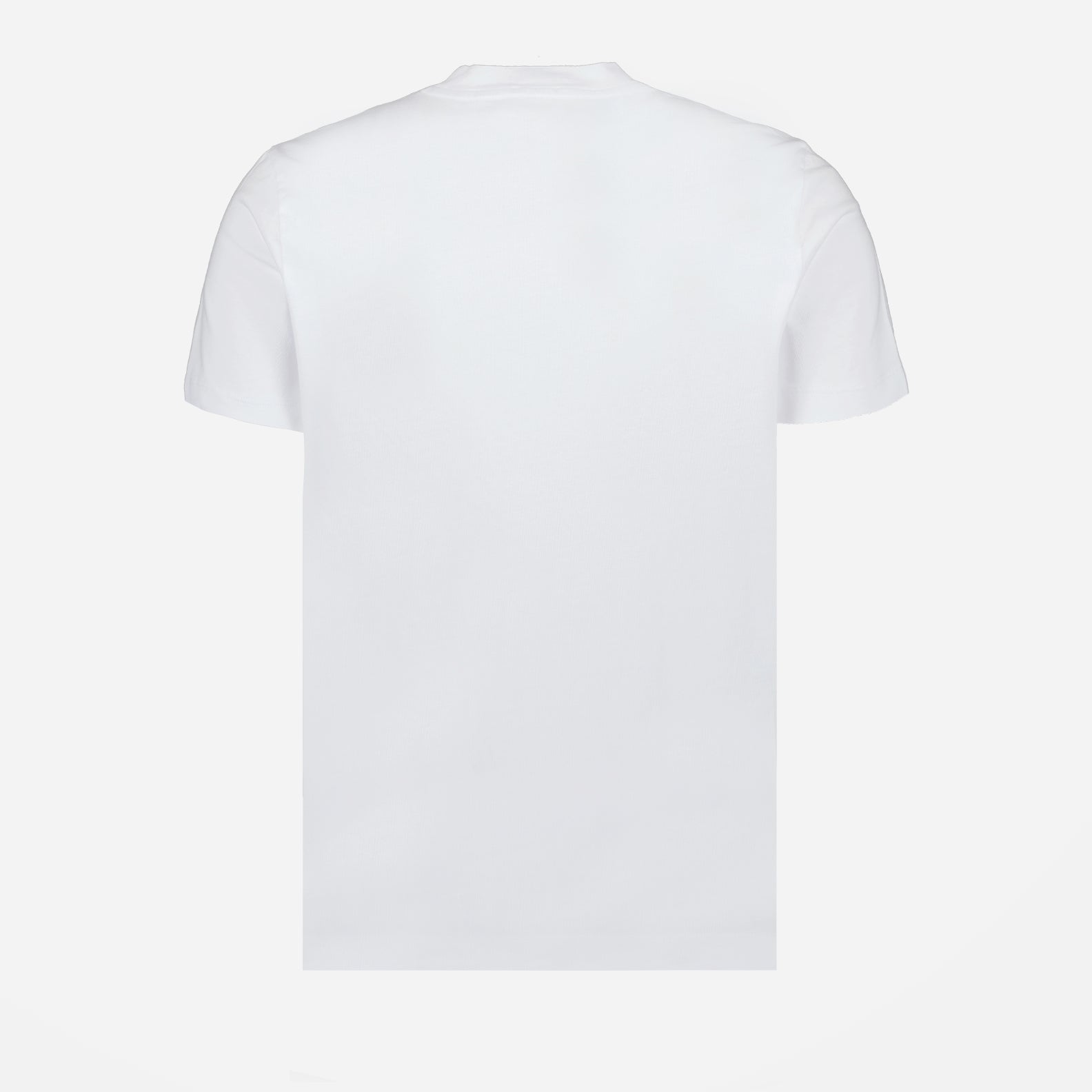 Camisetas T-shirt à double logo Moncler Branco Homme