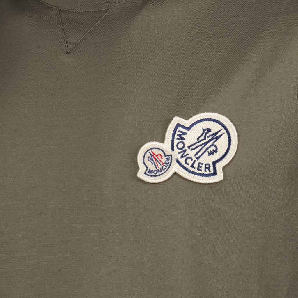 T-shirt T-shirt à double logo Moncler Cachi Homme
