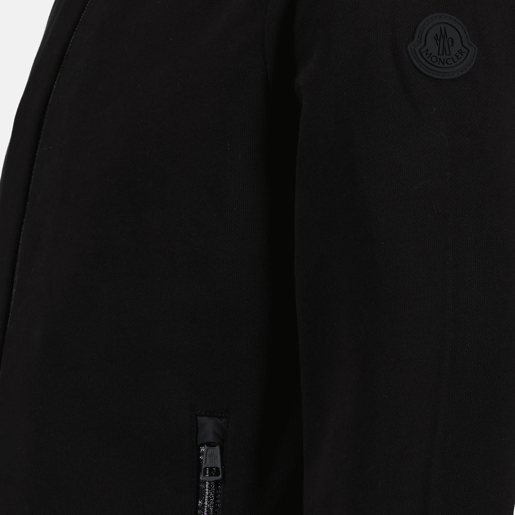 Jaquetas Veste zippée Moncler Preto Homme