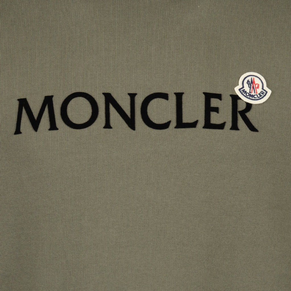 スウェットシャツ ダブルロゴスウェットシャツ Moncler カーキ 男