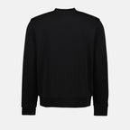 Moletons Sweatshirt à double logo Moncler Preto Homme