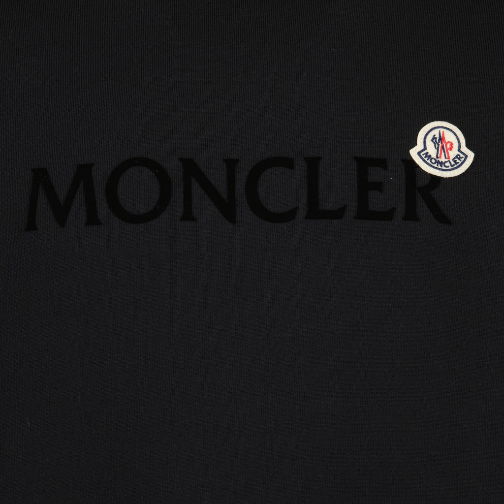 Moletons Sweatshirt à double logo Moncler Preto Homme