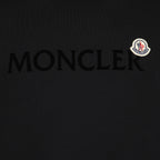 Moletons Sweatshirt à double logo Moncler Preto Homme