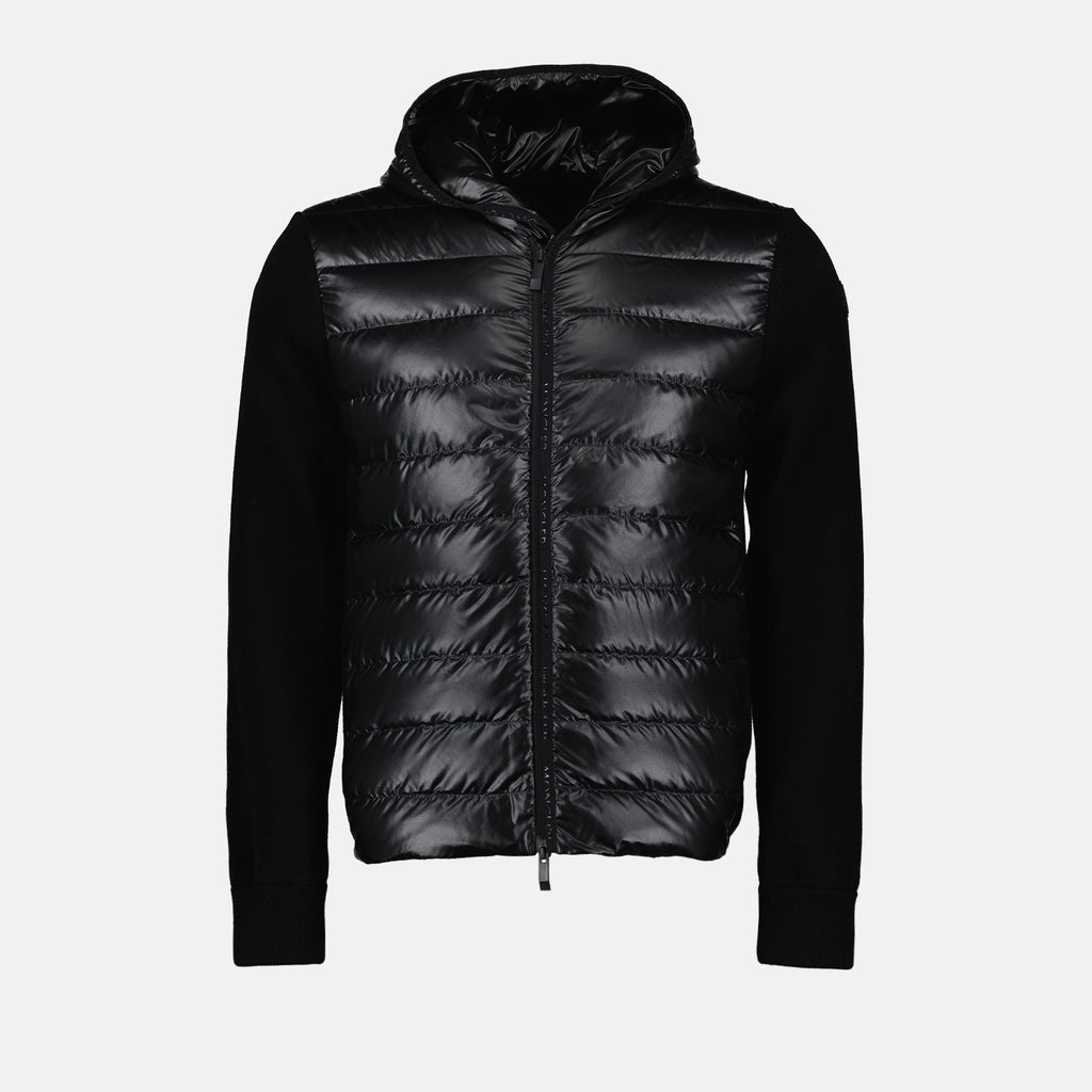 재킷 Veste bi-matière Moncler 검은색 Homme