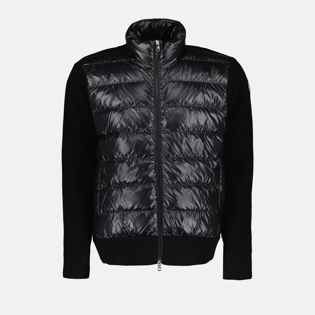 Jacken Veste bi-matière Moncler Schwarz Homme