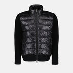 Jacken Veste bi-matière Moncler Schwarz Homme