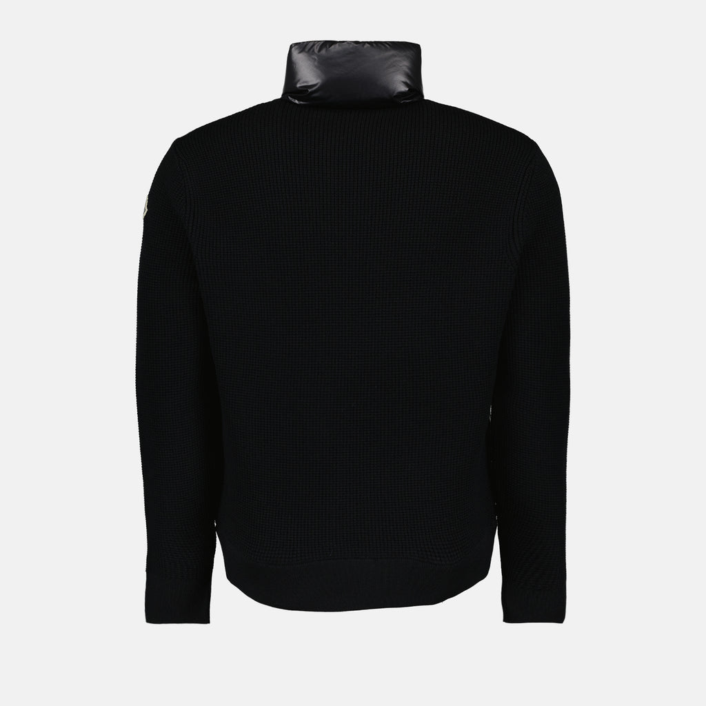 Jacken Veste bi-matière Moncler Schwarz Homme