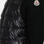 Jacken Veste bi-matière Moncler Schwarz Homme