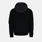 Vestes Veste bi-matière Moncler Noir Homme