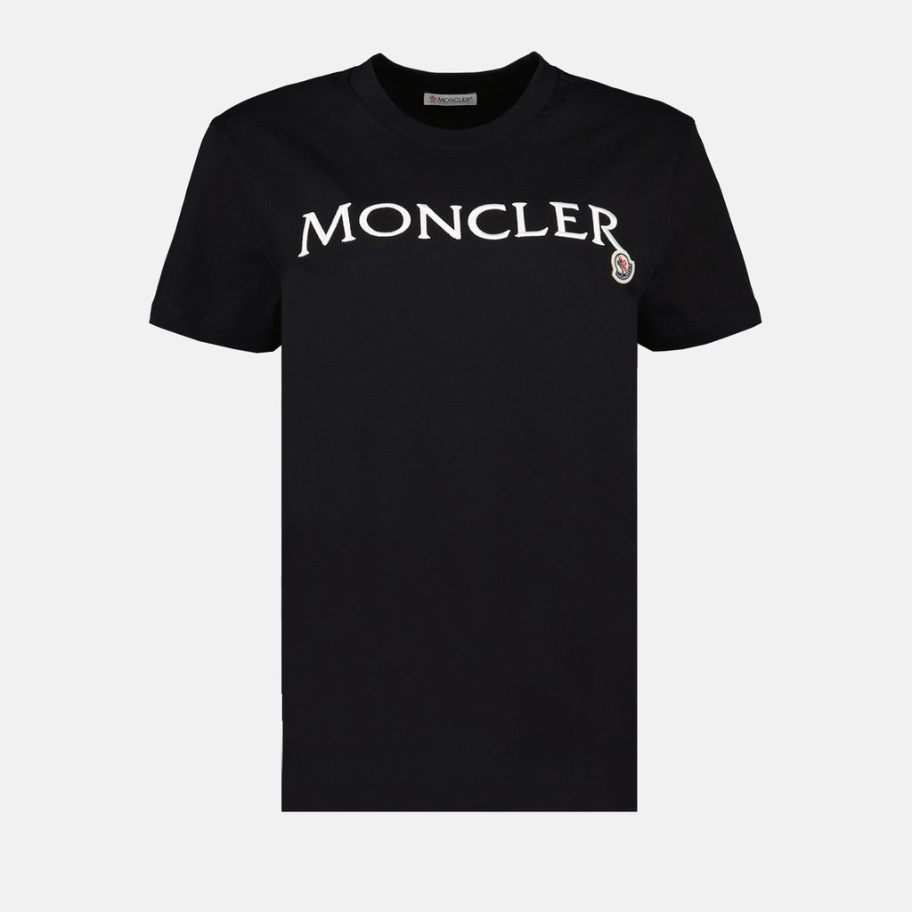 T-shirts T-shirt à logo Moncler Noir Femme