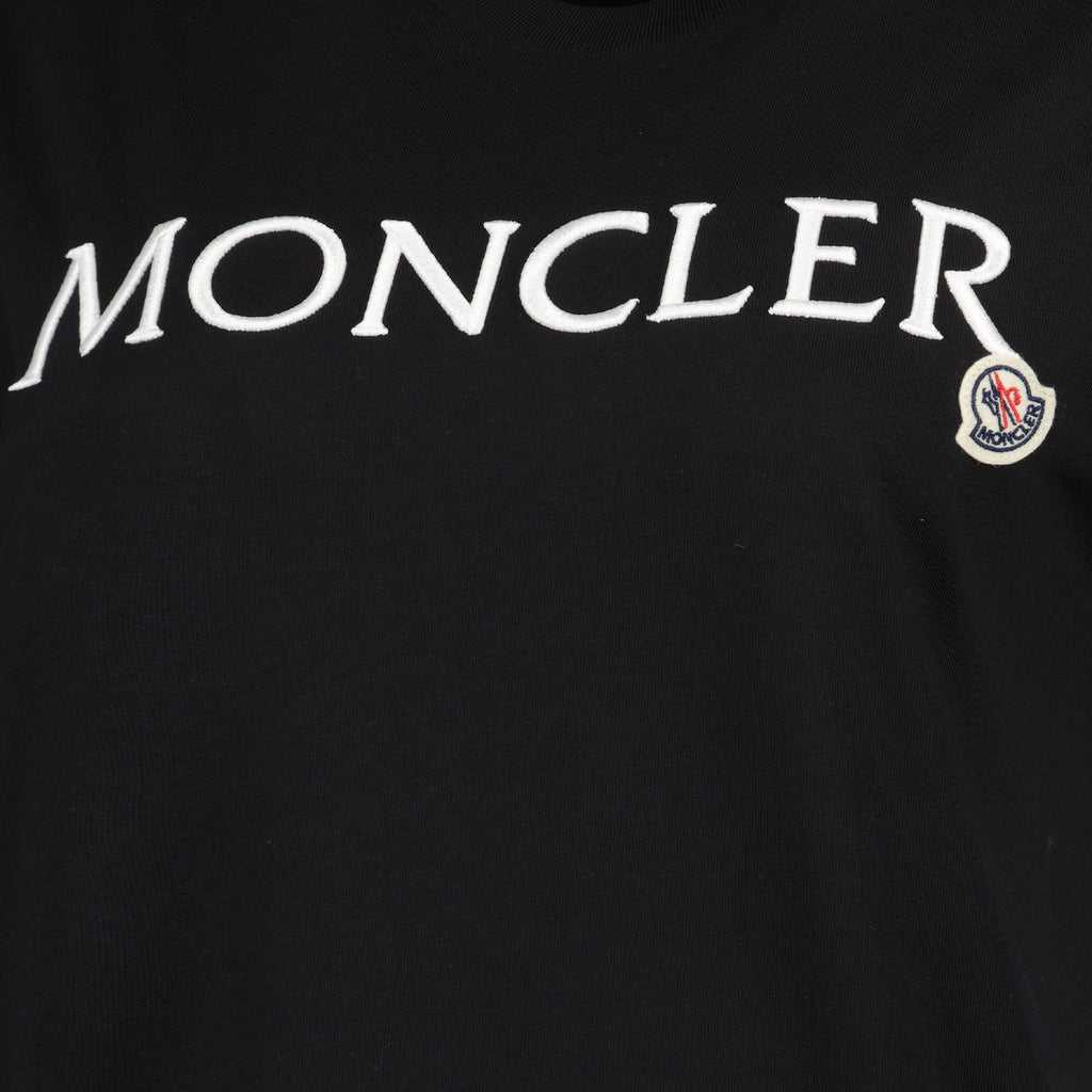 T-shirts T-shirt à logo Moncler Noir Femme