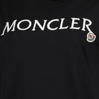 T-shirts T-shirt à logo Moncler Noir Femme